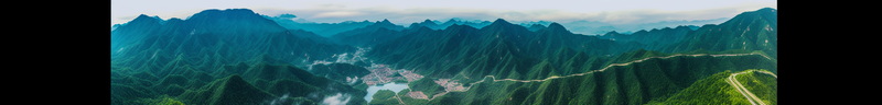 莫干山顶峰山脉全景日出自然风景鸟瞰,高清,摄影图,摄影图片,图片大全,摄影图免费下载